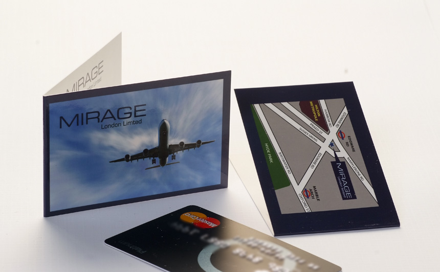 Mirage Luxury Business Card