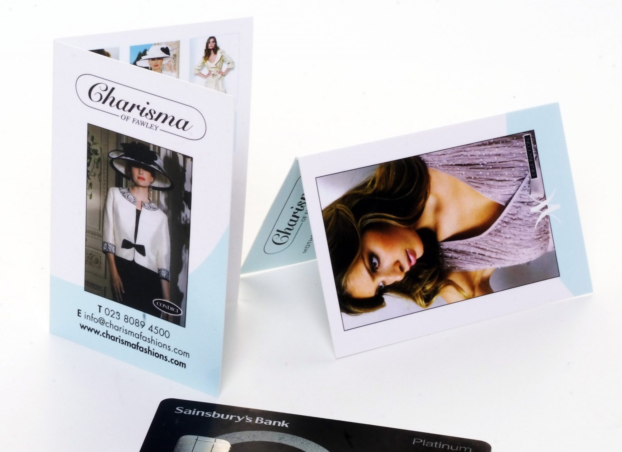 retail promo cards